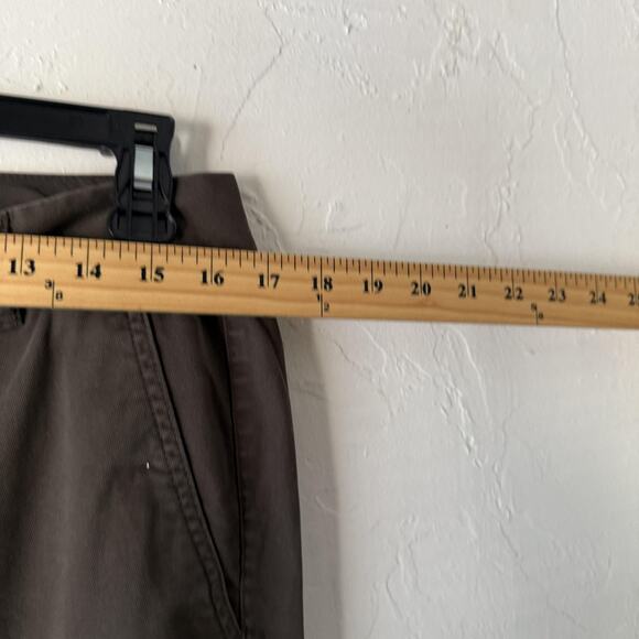 Eddie Bauer Pants 12 Brown Mercer Fit Stretch Trouser Flare Career Casual Preppy - Picture 3 of 8